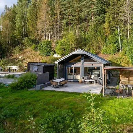 Modern By Kroderfjorden Near Norefjell Feriehus *